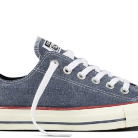 Boty Converse Chuck Taylor All Star Stone Wash Ox Navy main
