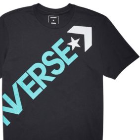 Panske tricko Converse Cross Body Tee Black main