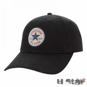 Kšiltovka Converse core cap black